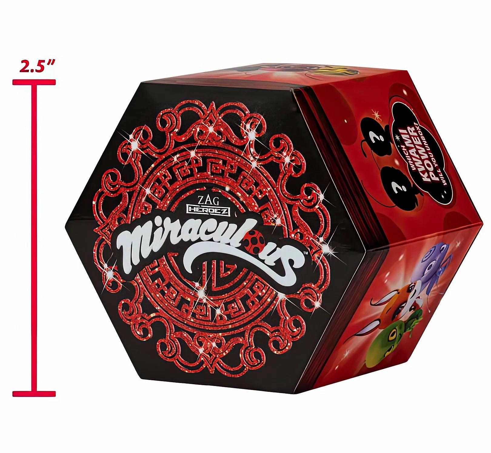 Miraculous Kwami Figure Miracle Box Surprise Assortment