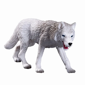 Mojo 381052 Wildlife Arctic Wolf Figure