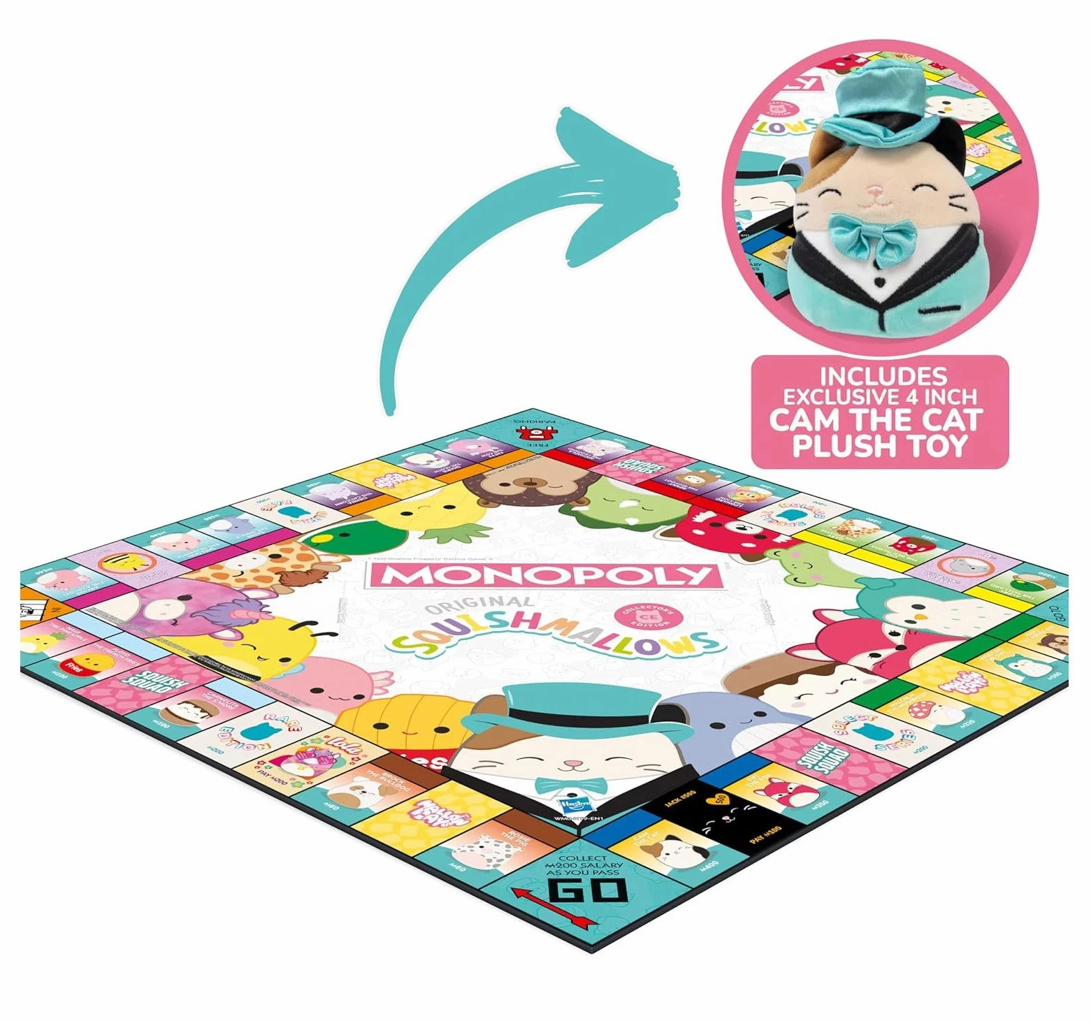 Monopoly Squishmallows Board Game Collectors Edition
