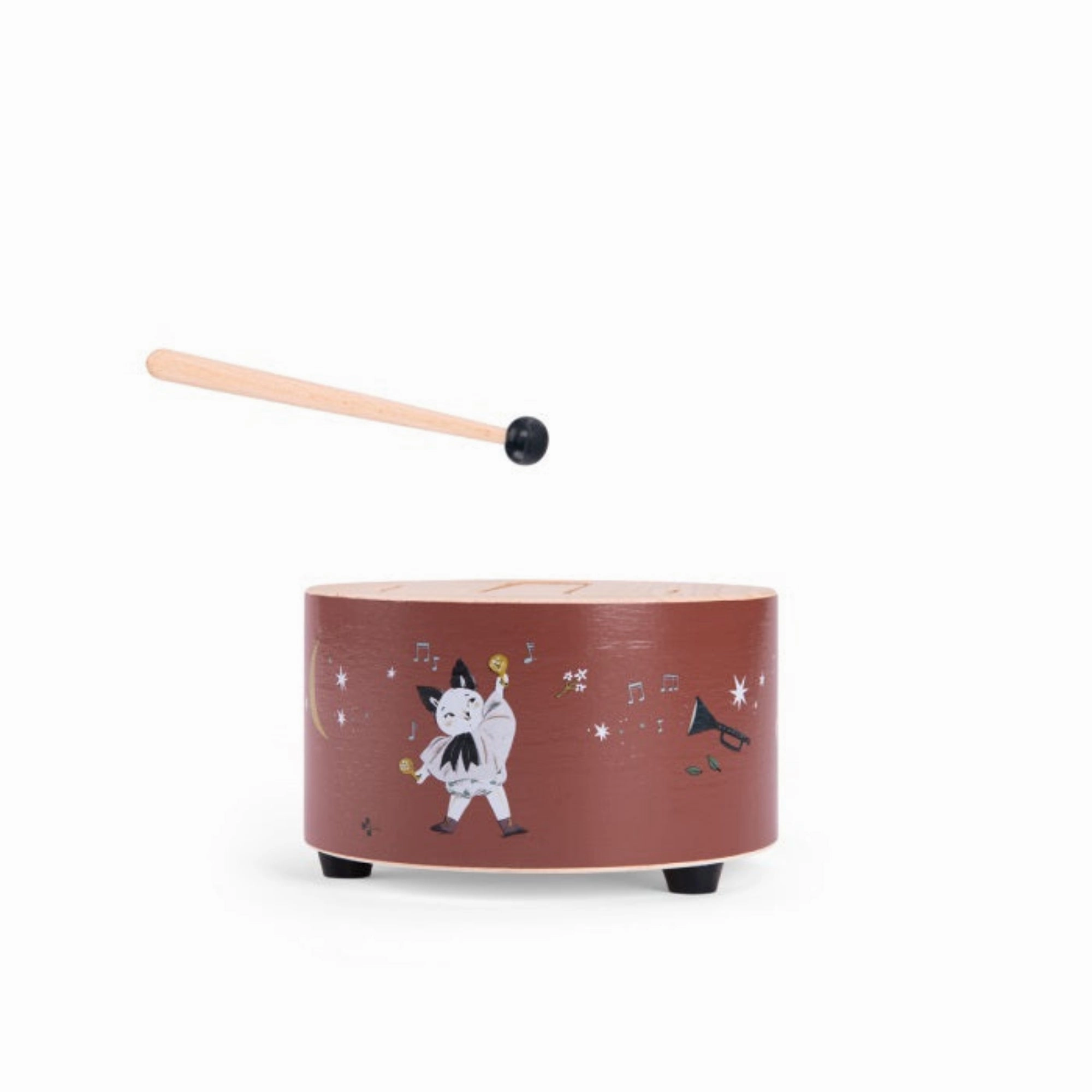 Moulin Roty Apres La Pluie Wooden Drum