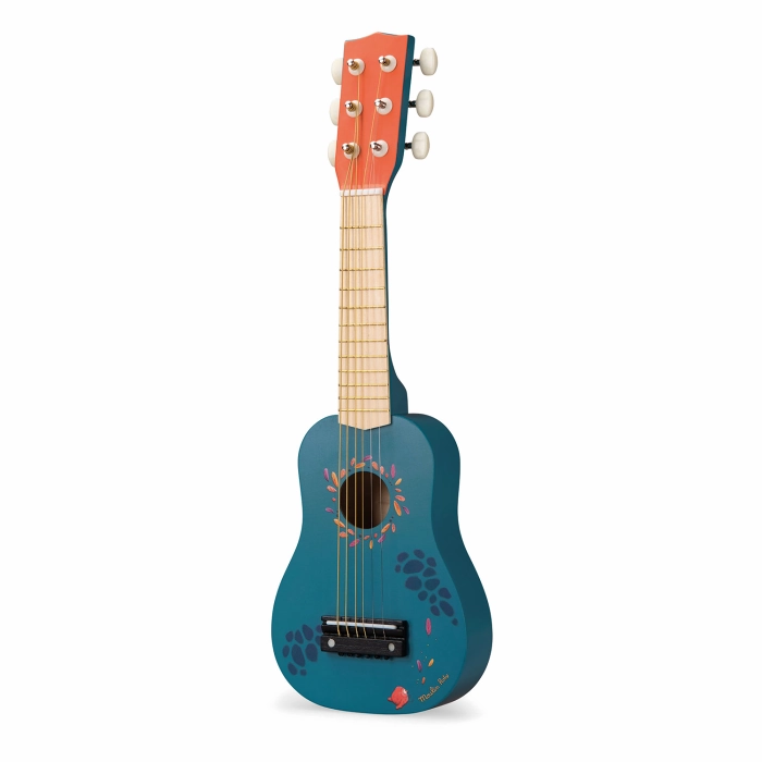 Moulin Roty Dans La Jungle Wood Guitar