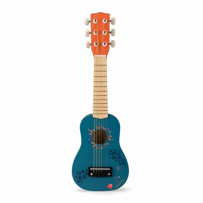 Moulin Roty Dans La Jungle Wood Guitar