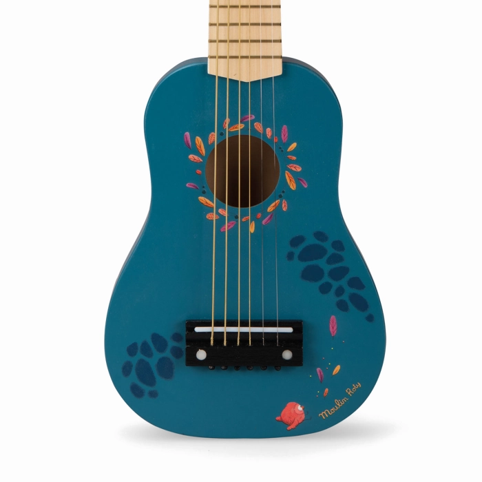 Moulin Roty Dans La Jungle Wood Guitar