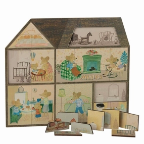 Mouse Hole Farmhouse Wooden Puzzle