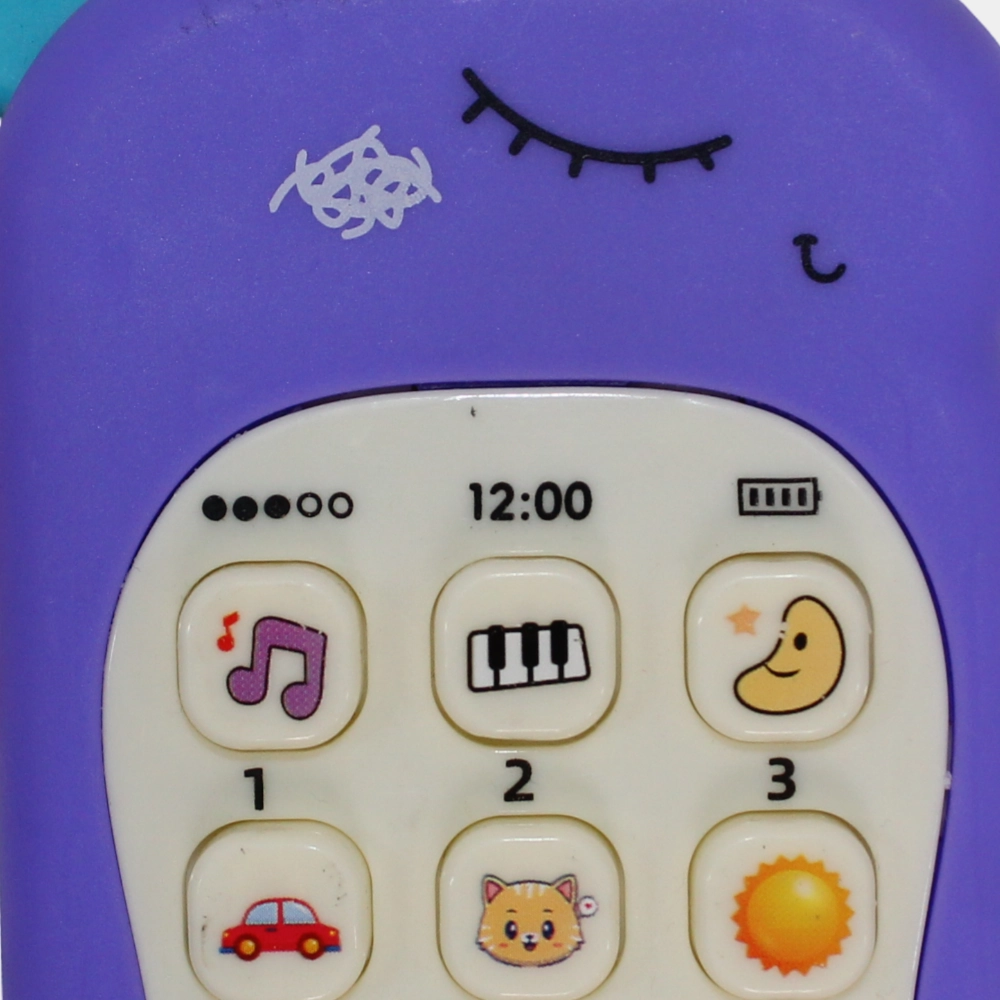 Musical Parrot Theme Phone with Teether
