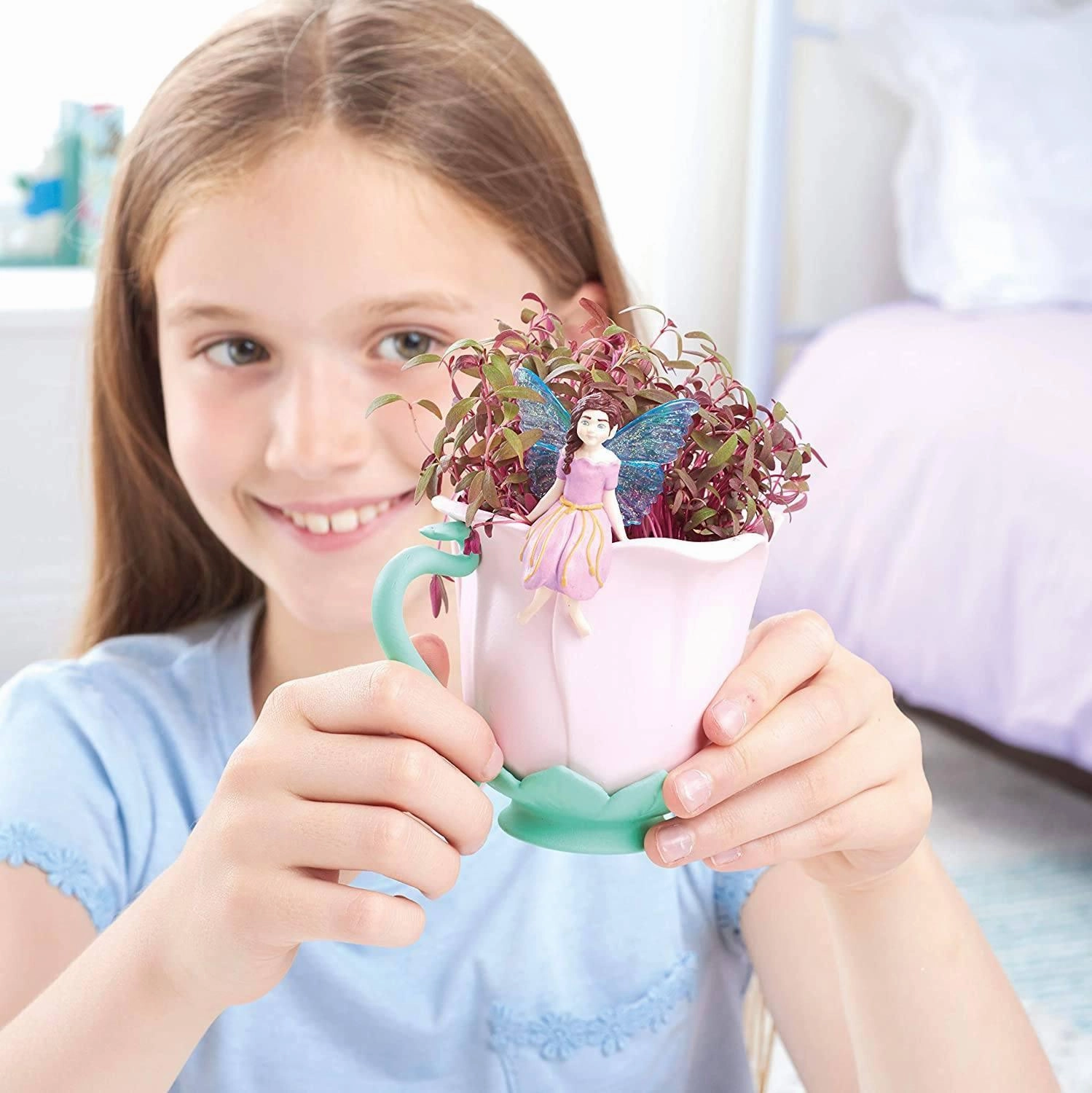 My Fairy Garden FG209 Fairies Tea Cup Garden Playset