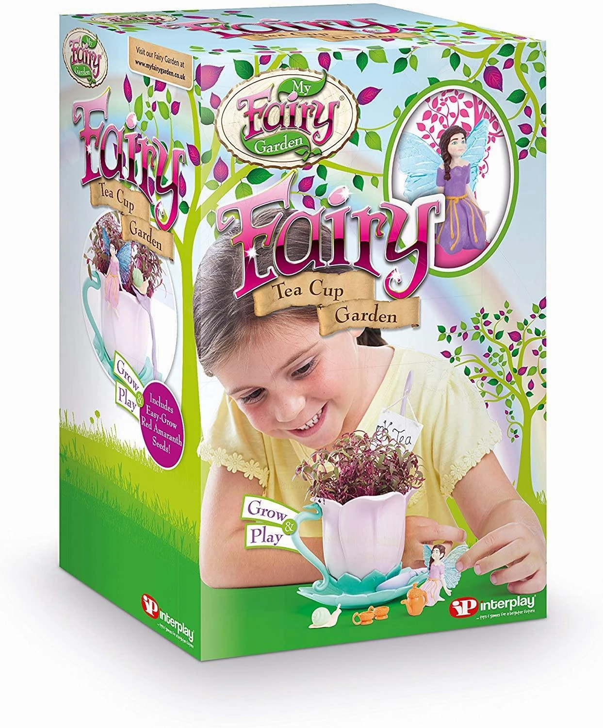 My Fairy Garden FG209 Fairies Tea Cup Garden Playset