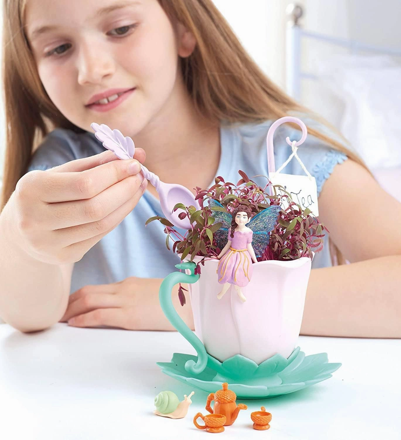 My Fairy Garden FG209 Fairies Tea Cup Garden Playset