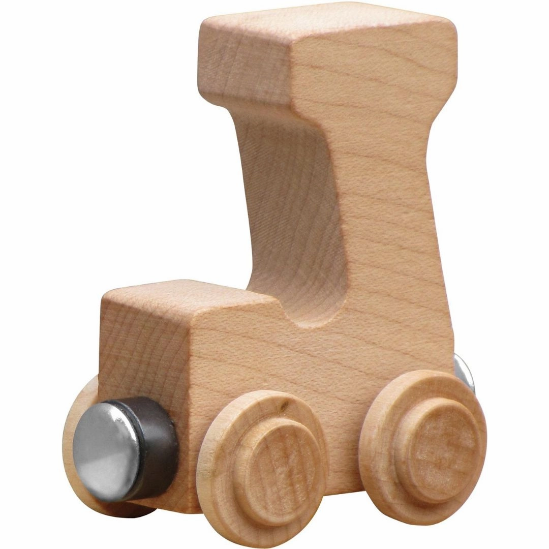 Natural Wooden Name Train Letters