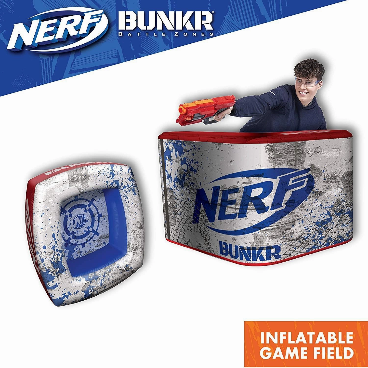 Nerf Bunkr Battle Switch Chair and Footrest Set