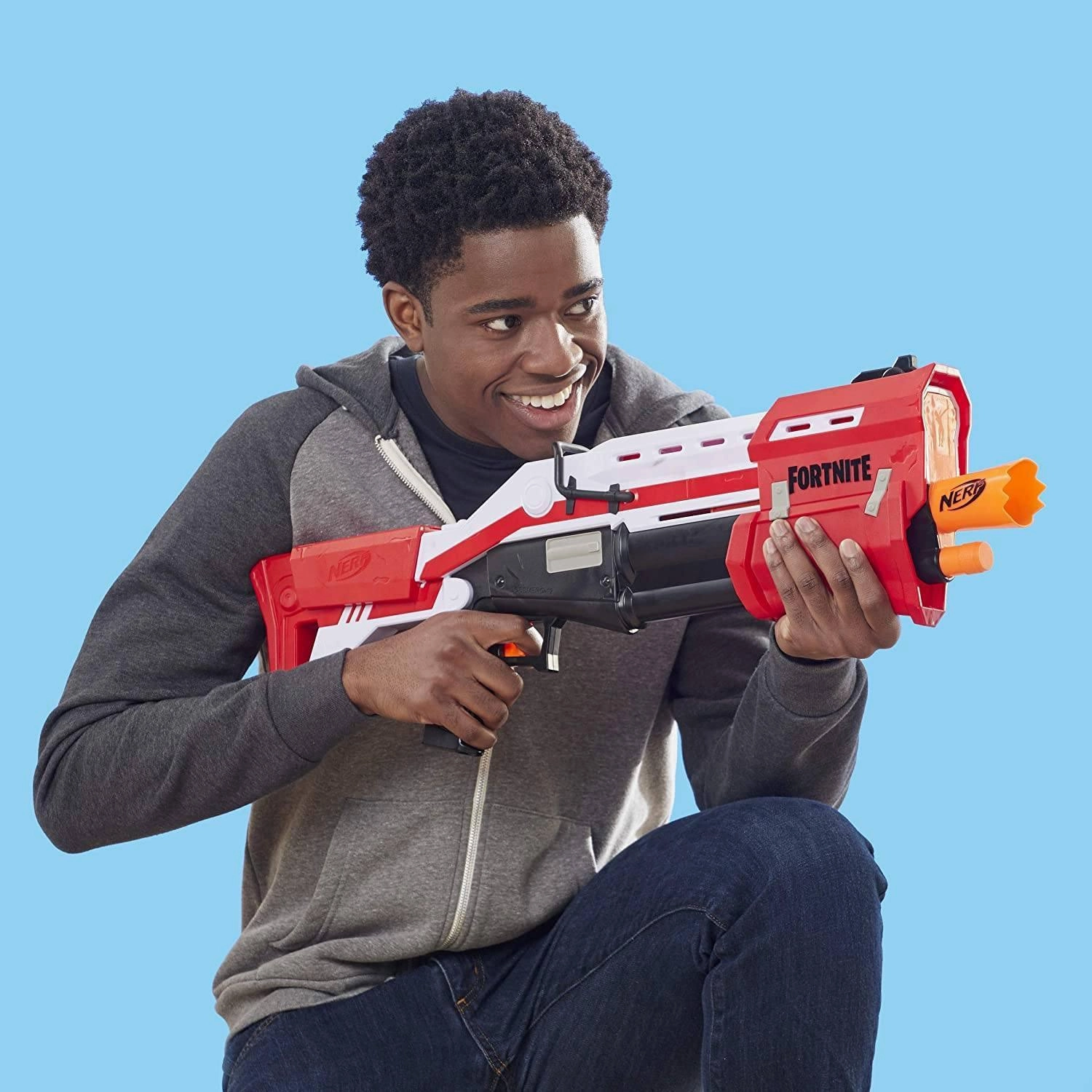 NERF Fortnite TS Pump Action Dart Blaster