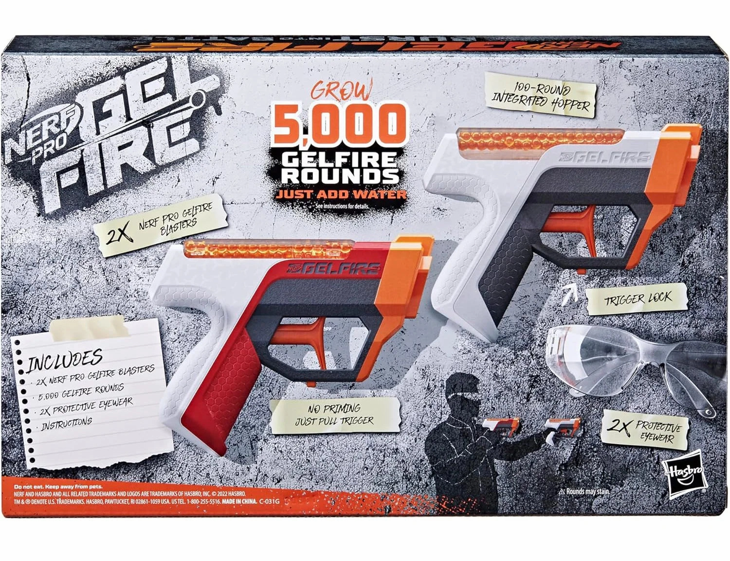NERF Gelfire Dual Wield 2-Blasters