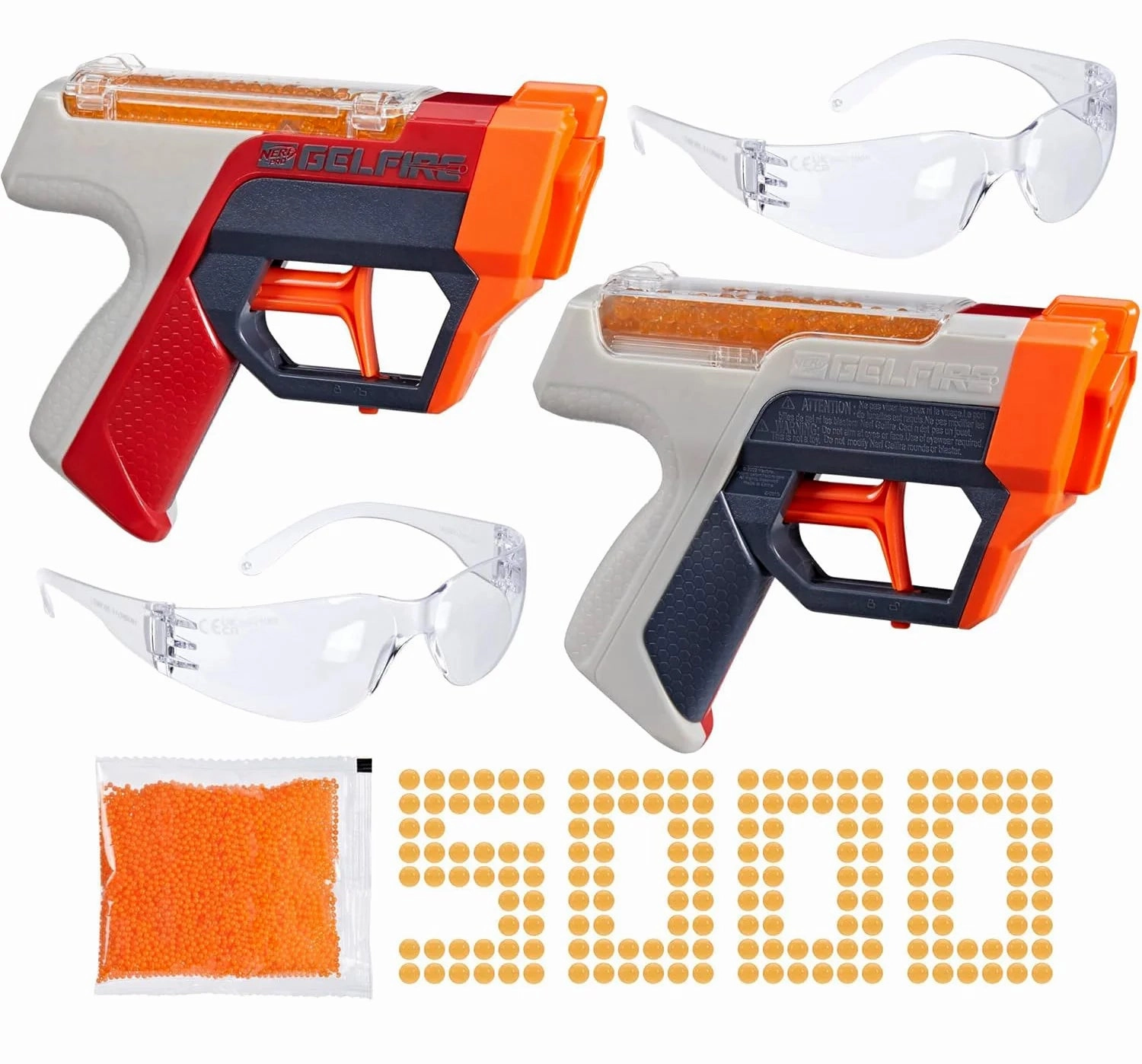 NERF Gelfire Dual Wield 2-Blasters