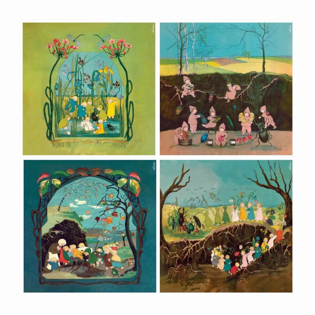 Night Light Transparency Set - The Story of the Root Children
