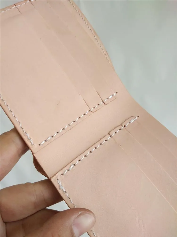 [On Sale] Handmade Cool Mens Snake Skin Small Wallet Slim Bifold billfold Wallet