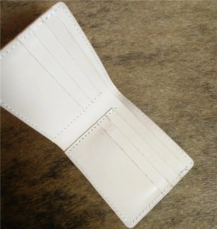 [On Sale] Handmade Cool Mens Snake Skin Small Wallet Slim Bifold billfold Wallet