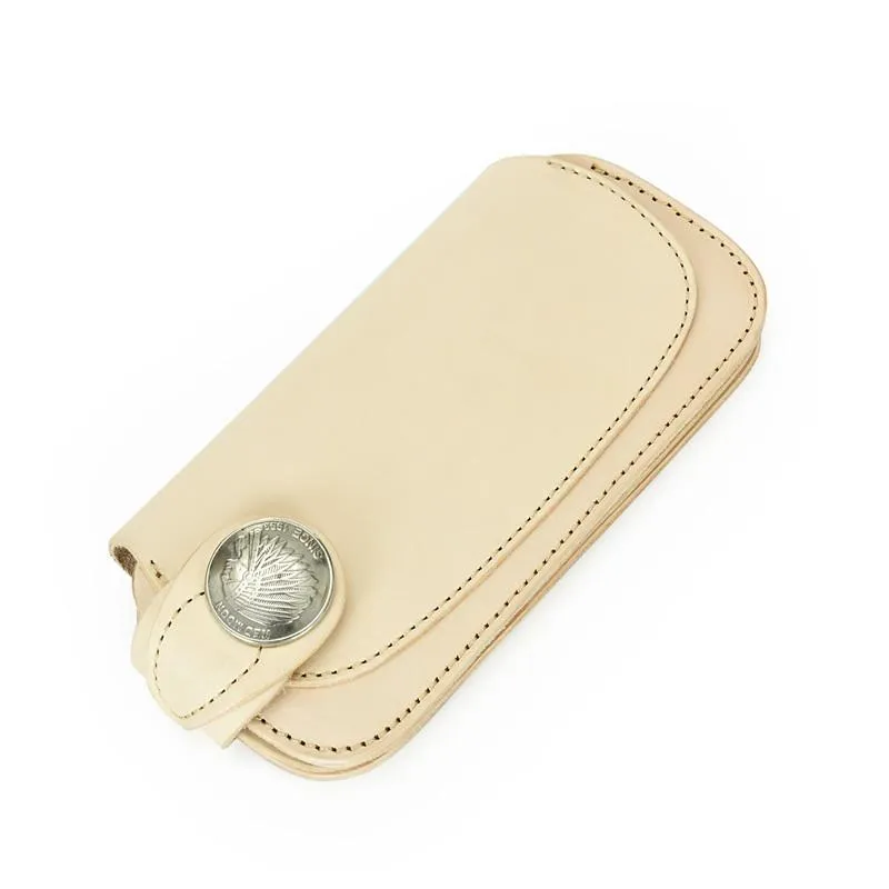 [On Sale] Handmade Mens Leather Biker Chain Wallet Cool Long Biker Wallet with Chain