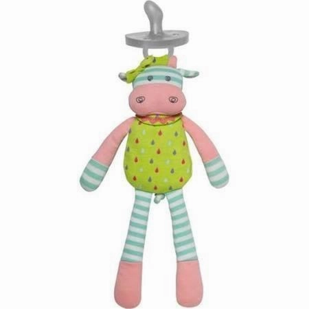 Organic Farm Buddies Pacifier Toys