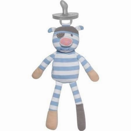 Organic Farm Buddies Pacifier Toys