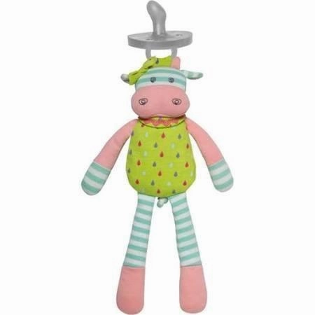 Organic Farm Buddies Pacifier Toys