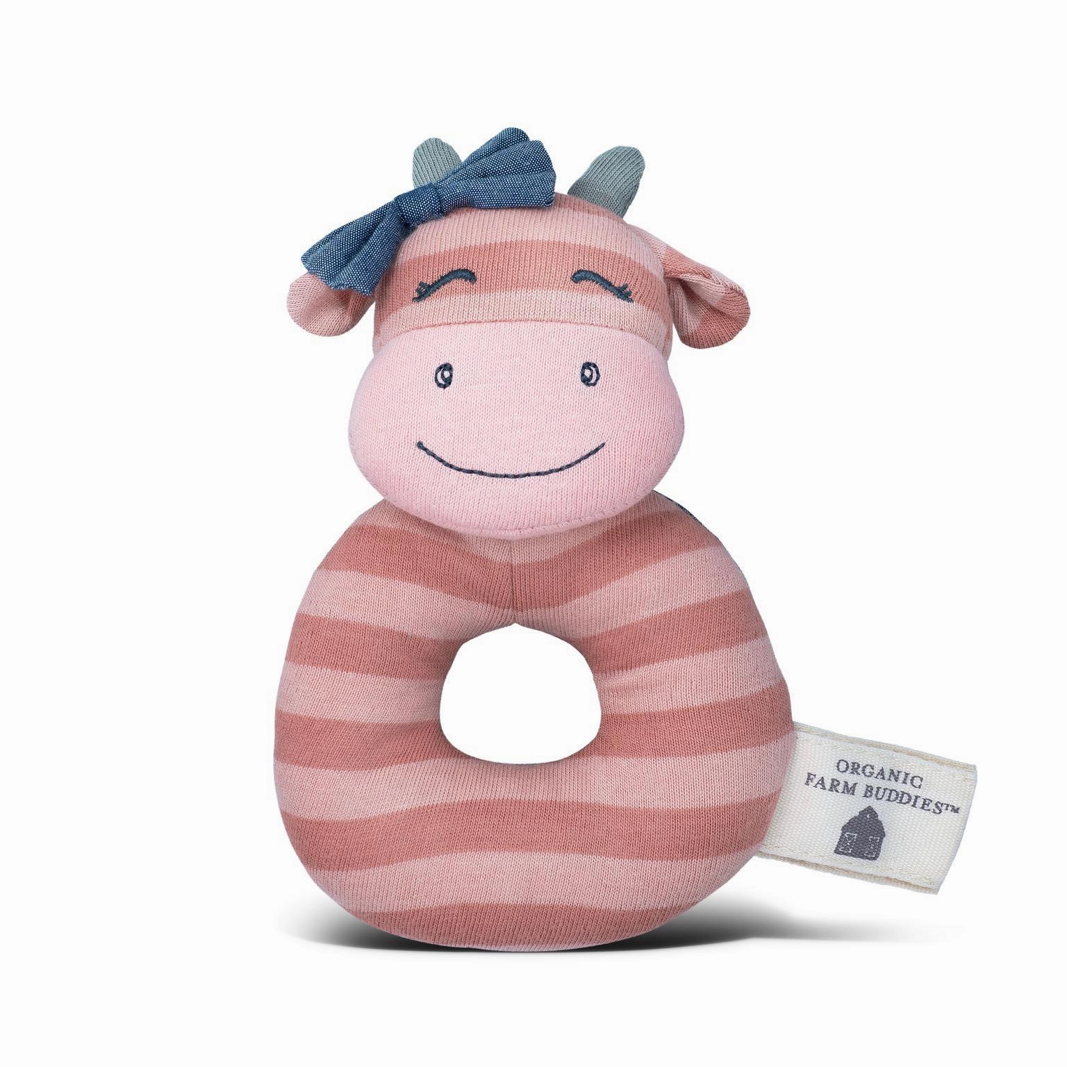 Organic Farm Buddies Teething Rattles