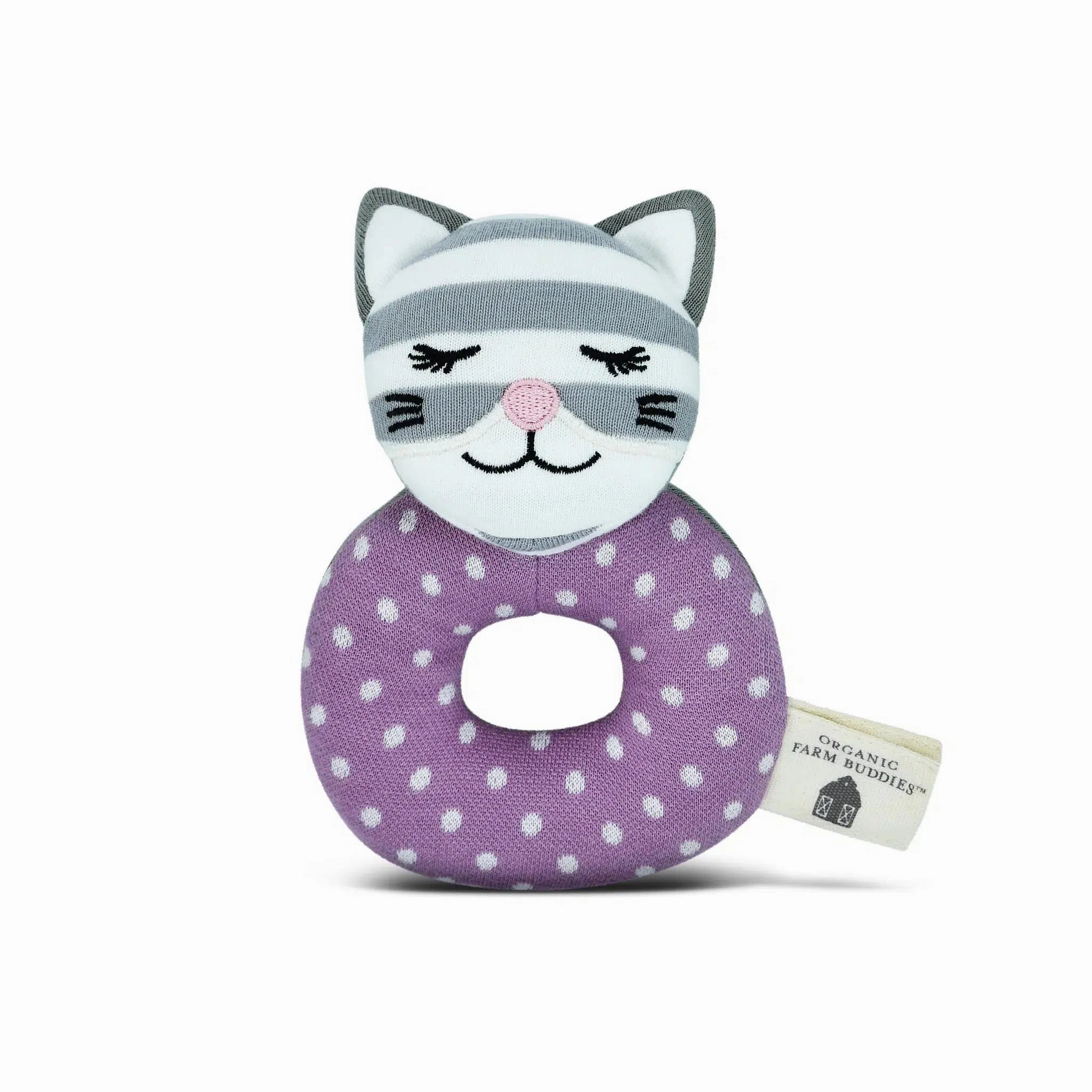 Organic Farm Buddies Teething Rattles