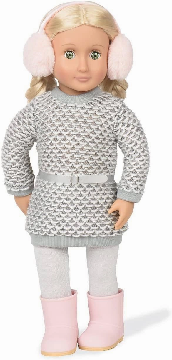 Our Generation Winter Sweater-Dress Outfit