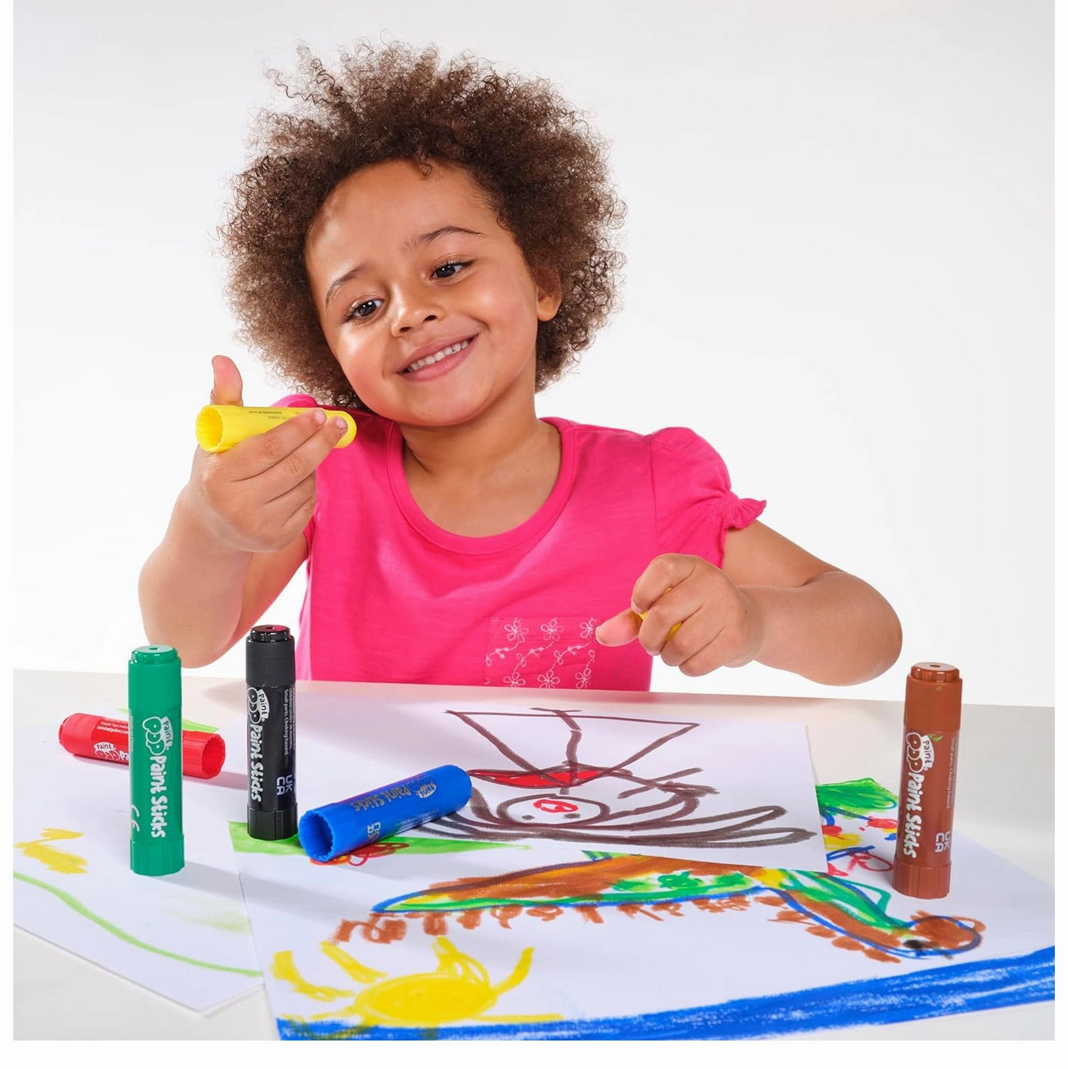 Paint Pop Paint Sticks For Kids - 24 Pack
