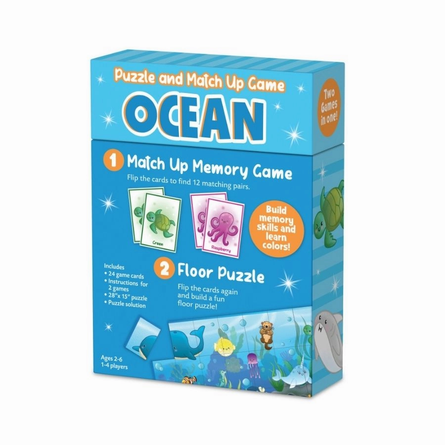 Peaceable Kingdom - Match-Up Game and Puzzle: Ocean