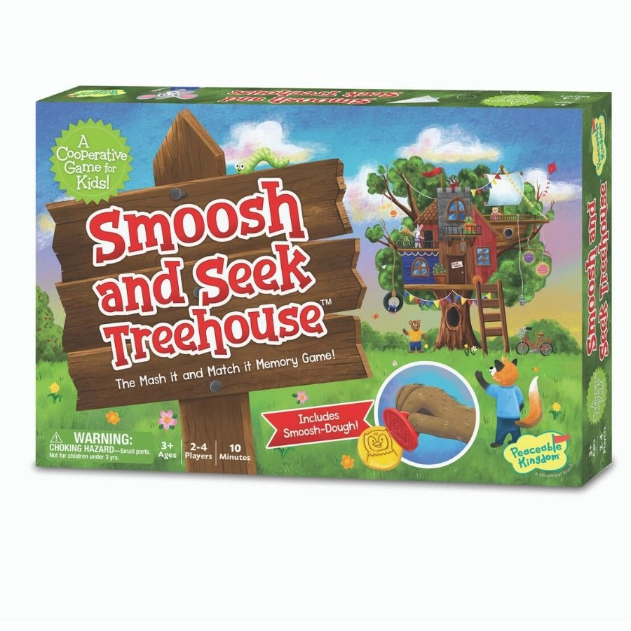 Peaceable Kingdom - Smoosh and Seek Treehouse Game