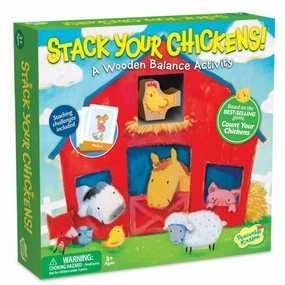 Peaceable Kingdom - Stack Your Chickens Game