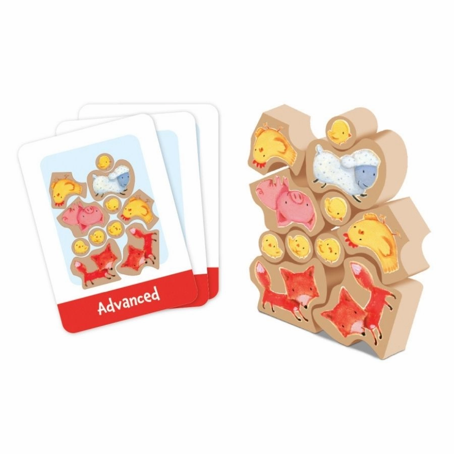 Peaceable Kingdom - Stack Your Chickens Game