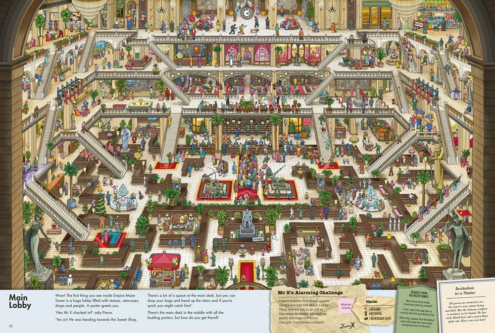 Pierre the Maze Detective : Mystery of the Empire Maze Tower
