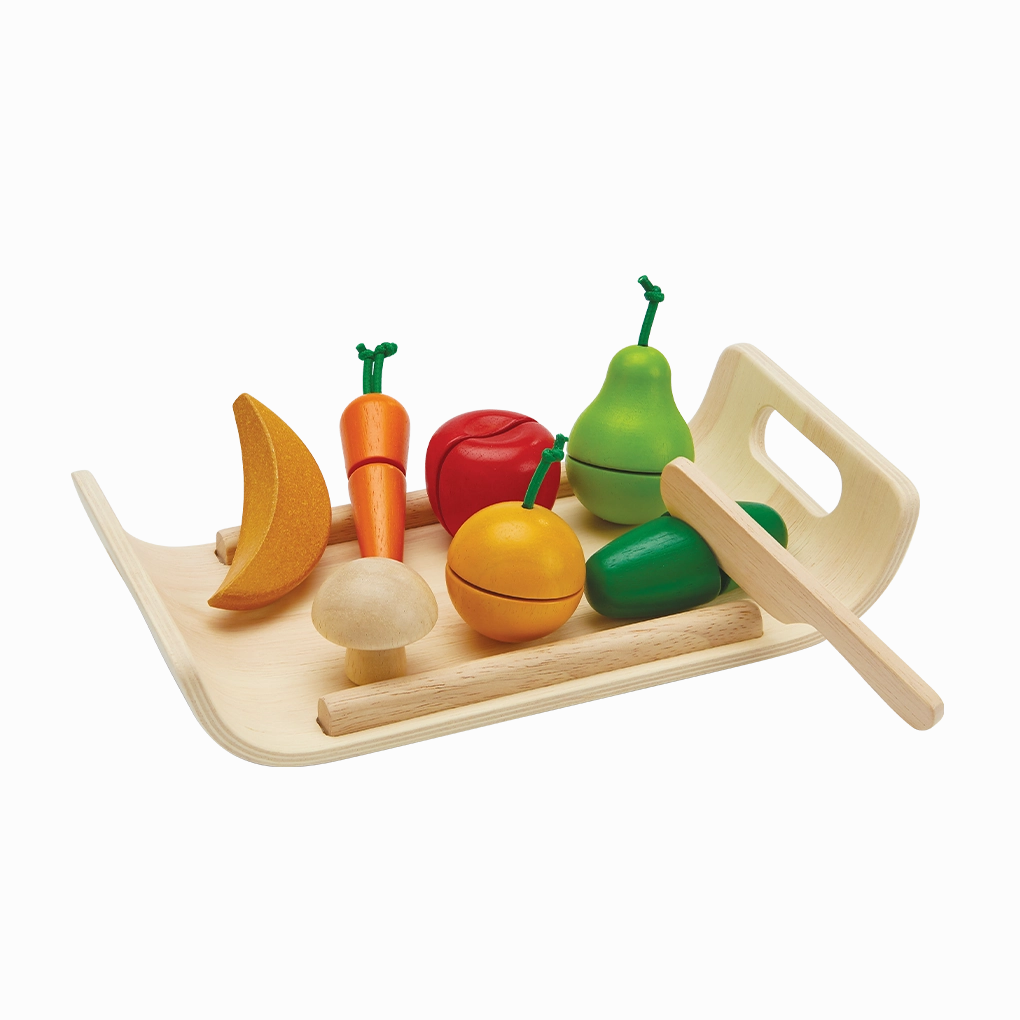 Plan Toys Assorted Fruit & Vegetable