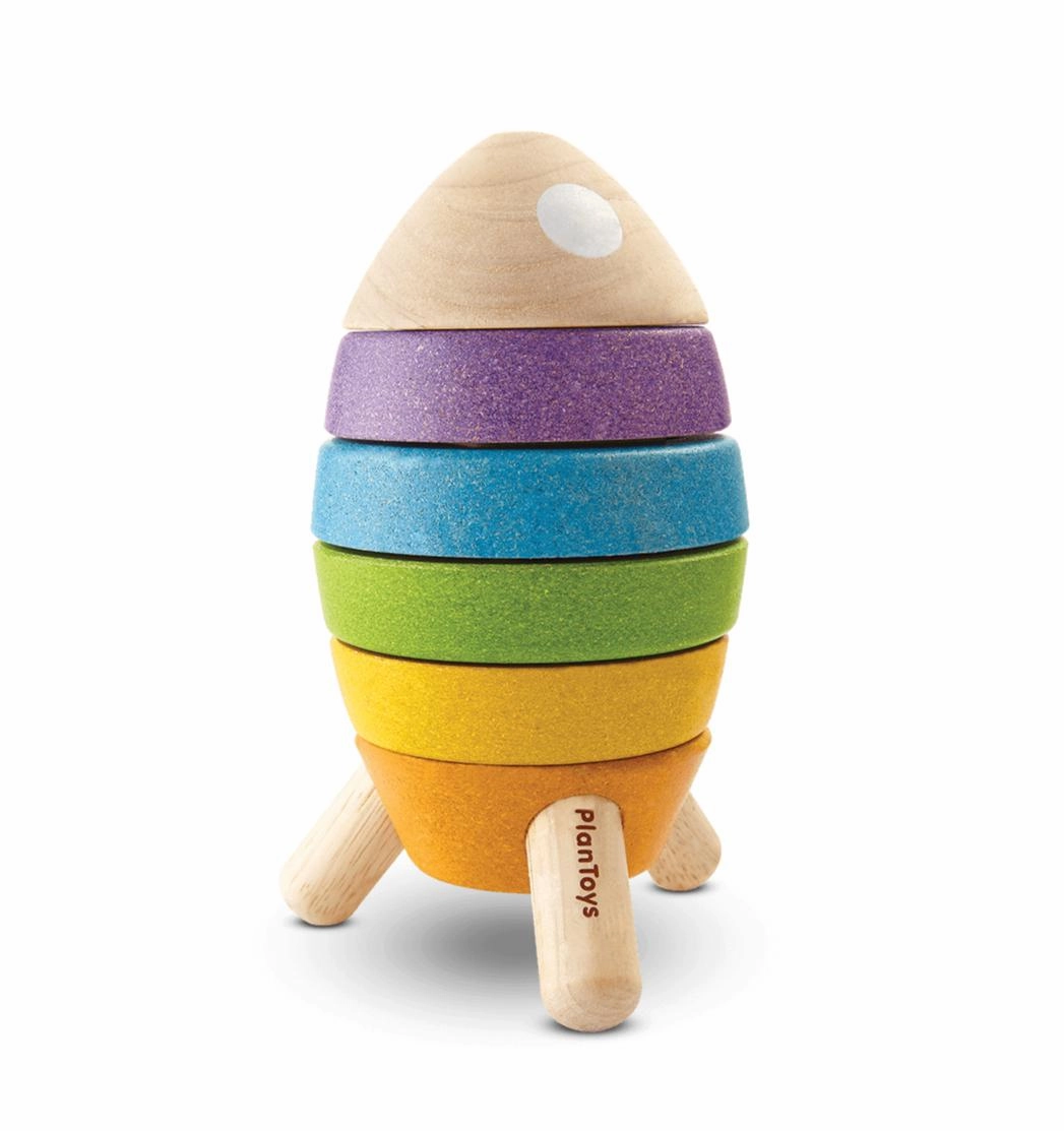Plan Toys Stacking Rocket