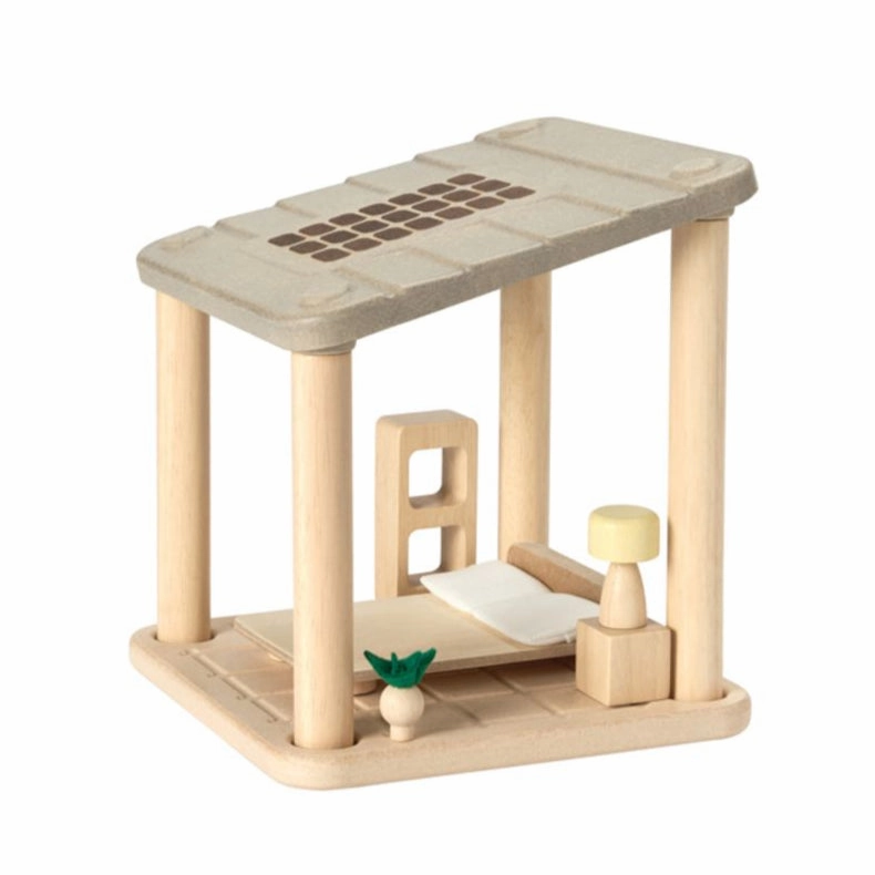 PlanSpace Modular Wooden Dollhouse - Bedroom