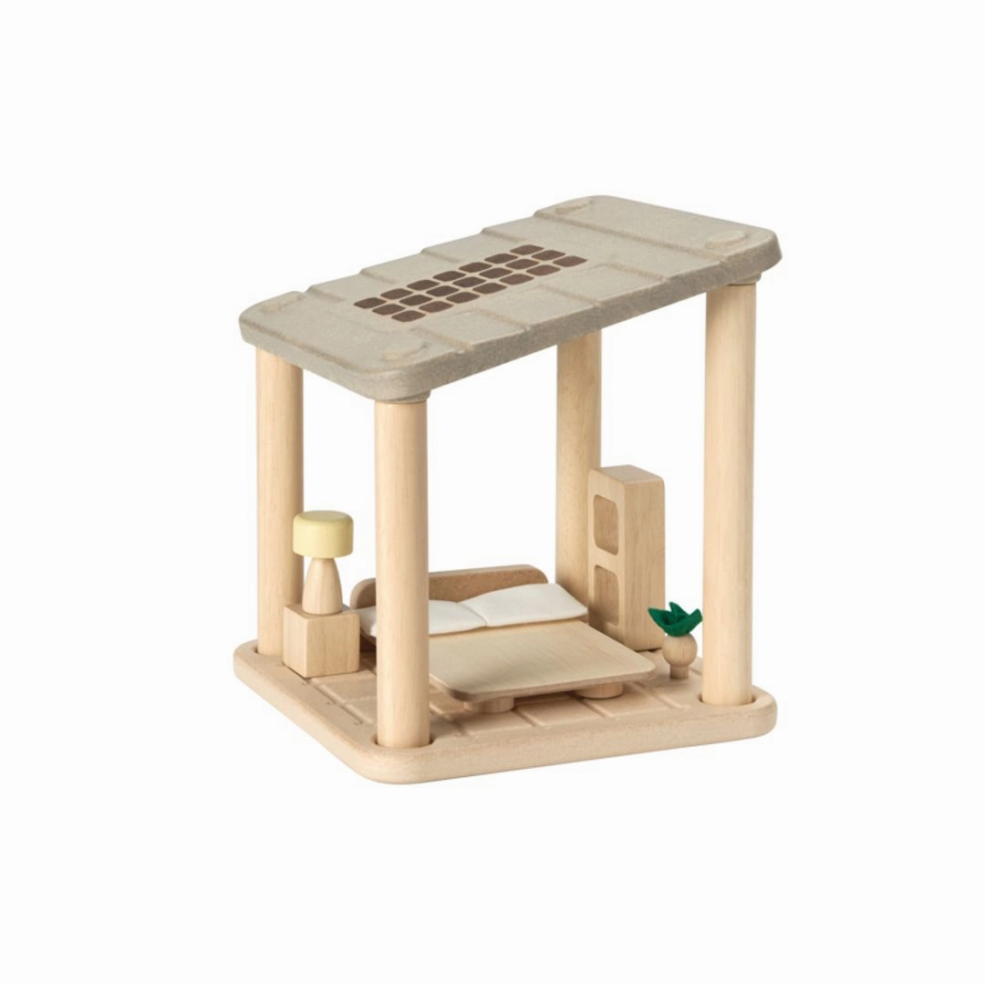 PlanSpace Modular Wooden Dollhouse - Bedroom