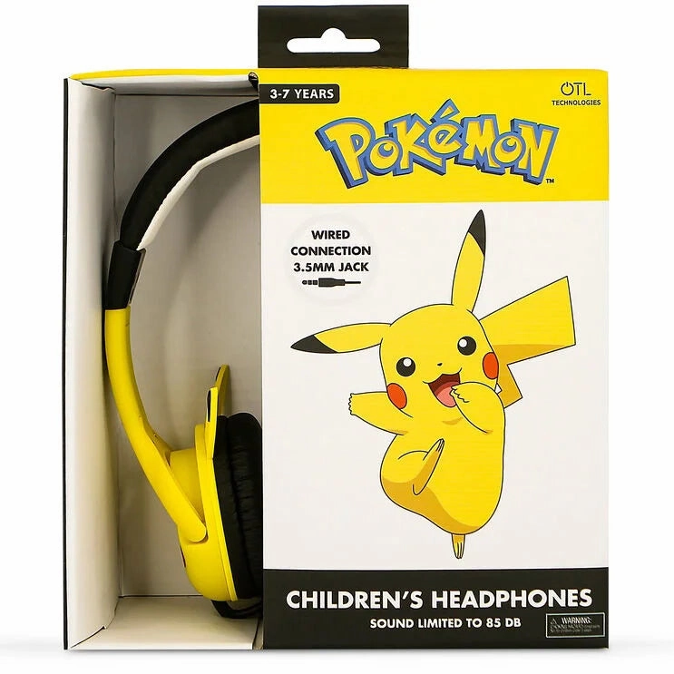 Pokemon Pikachu Kids Headphones