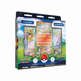 Pokmon TCG GO Pin Box Collection - Charmander Cards