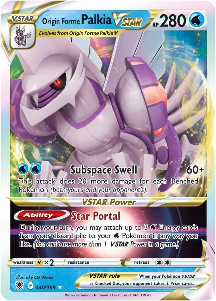 Pokmon TCG: Origin Forme Palkia VSTAR League Battle Deck