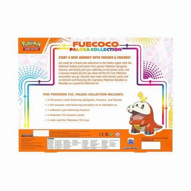 Pokmon TCG: Paldea Collection - Fuecoco