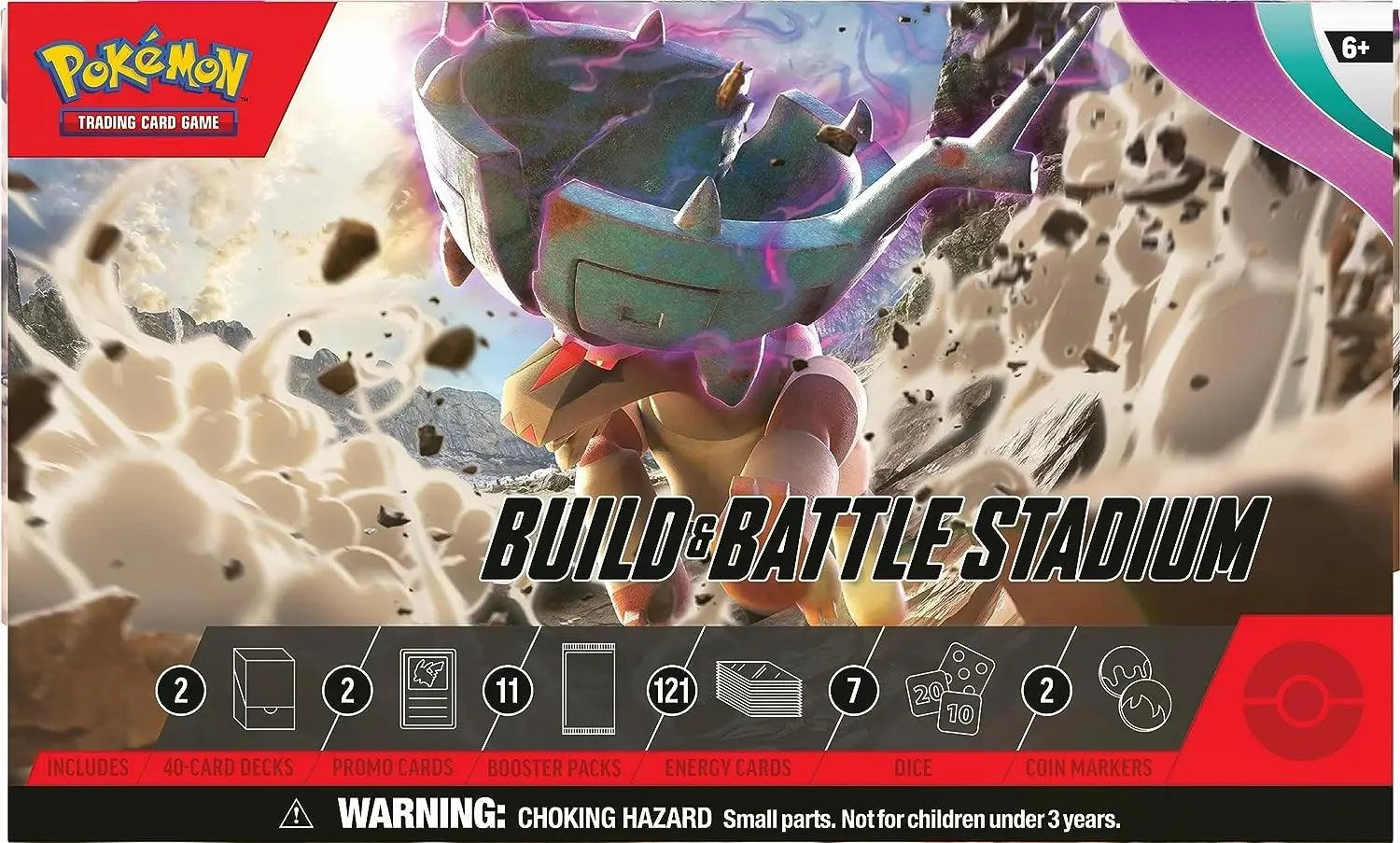 Pokmon TCG: Scarlet & Violet-Paldea Evolved Build & Battle Stadium