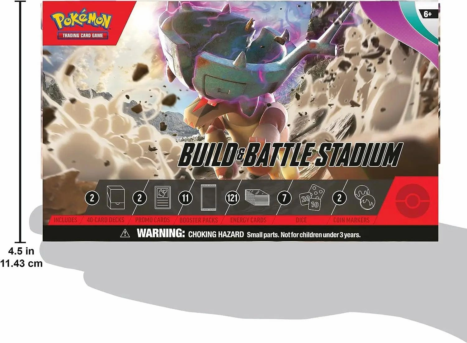 Pokmon TCG: Scarlet & Violet-Paldea Evolved Build & Battle Stadium