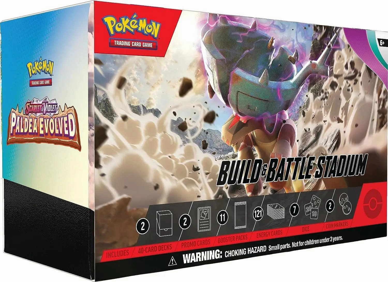 Pokmon TCG: Scarlet & Violet-Paldea Evolved Build & Battle Stadium