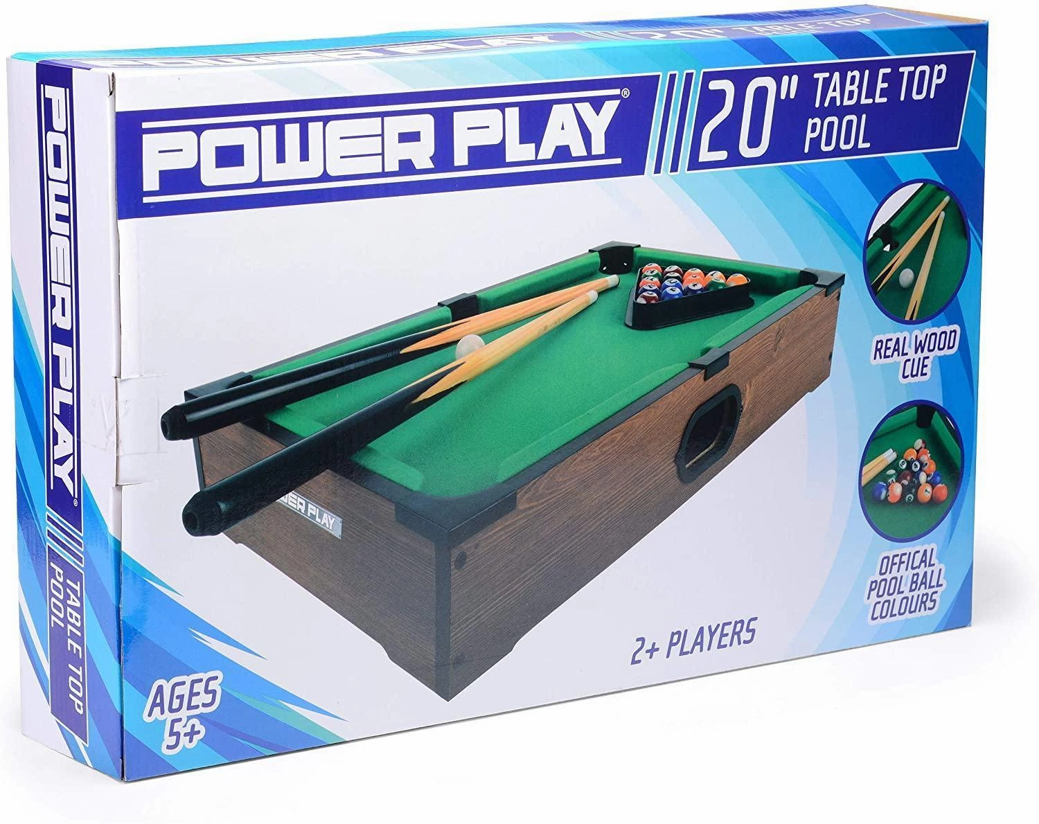 PowerPlay 20-Inch Pool Table Game