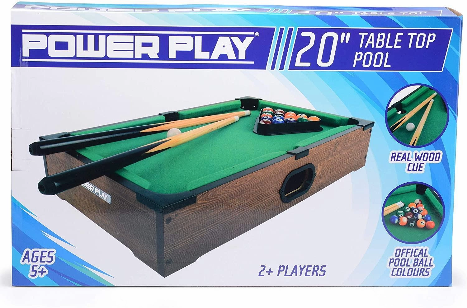 PowerPlay 20-Inch Pool Table Game
