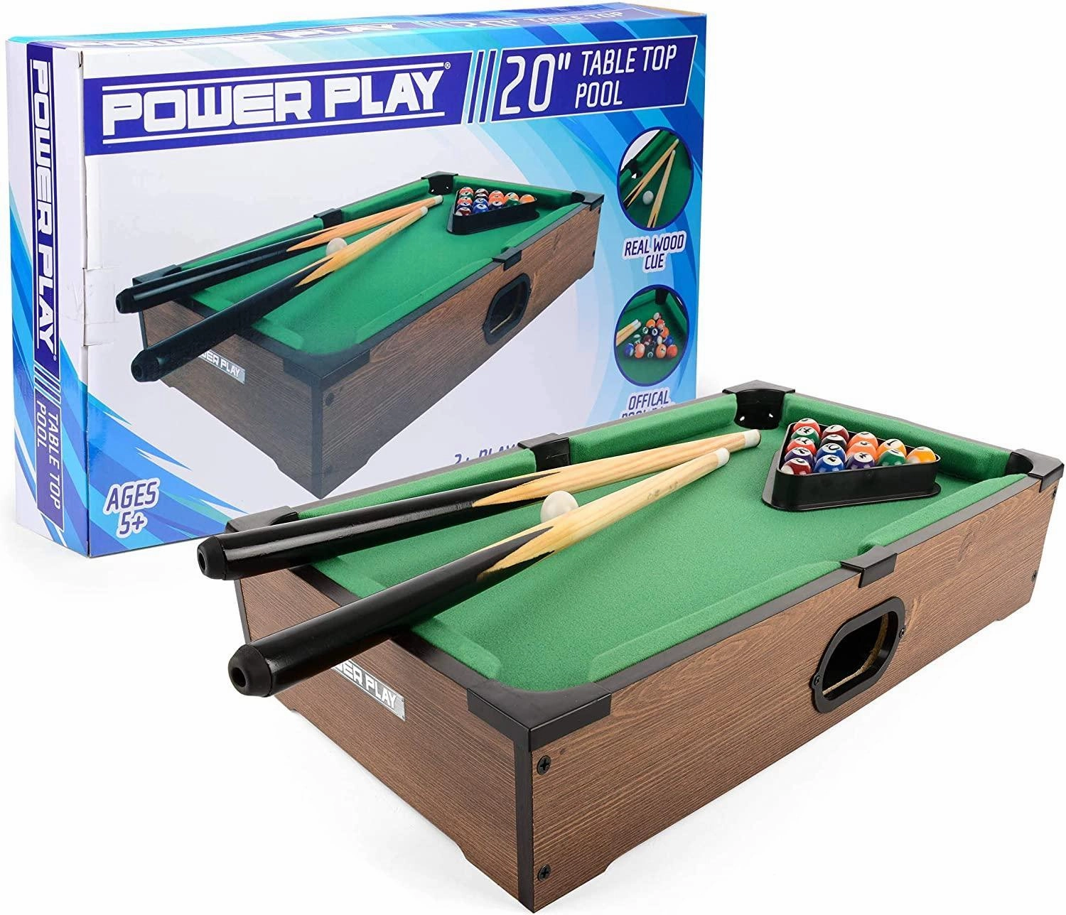 PowerPlay 20-Inch Pool Table Game
