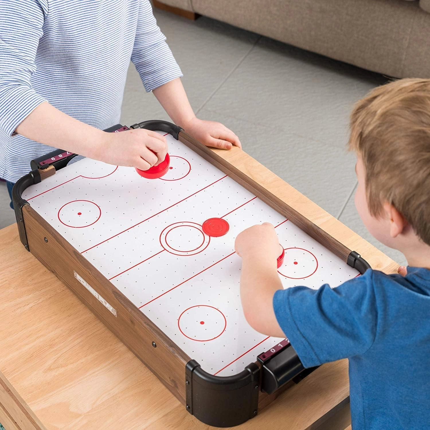 PowerPlay Tabletop Air Hockey Game, 20-Inch
