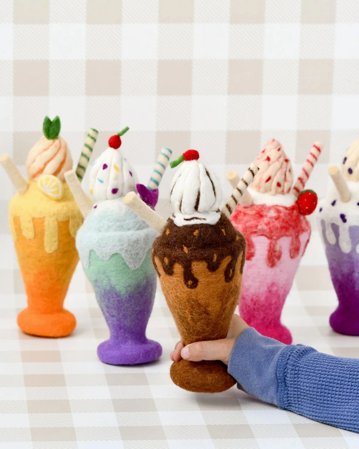 Pre-Order Blueberry Milk Shake Play Food (Ships in late June)