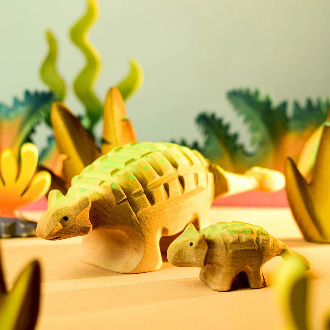 Pre-Order Bumbu Ankylosaurus Set (Ships end of June)
